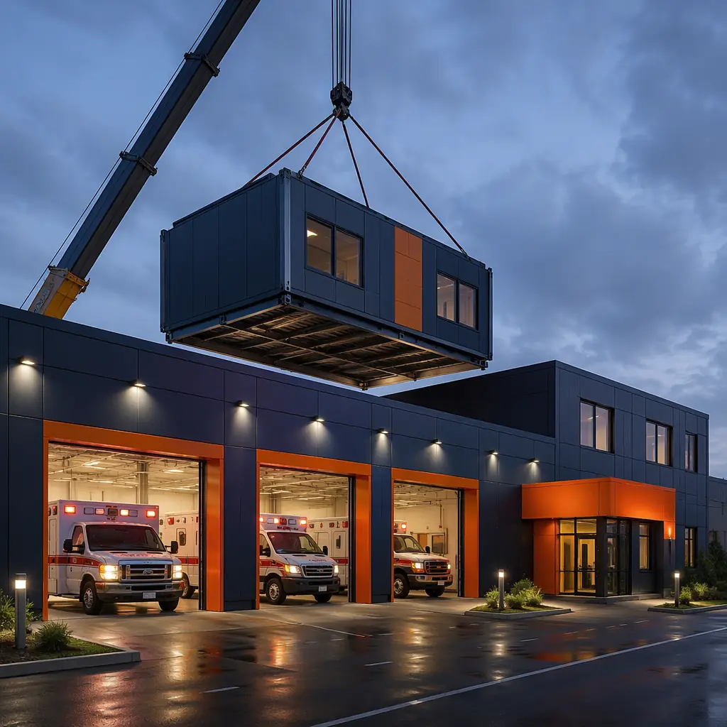 Modular Ambulance & EMS Station Construction
