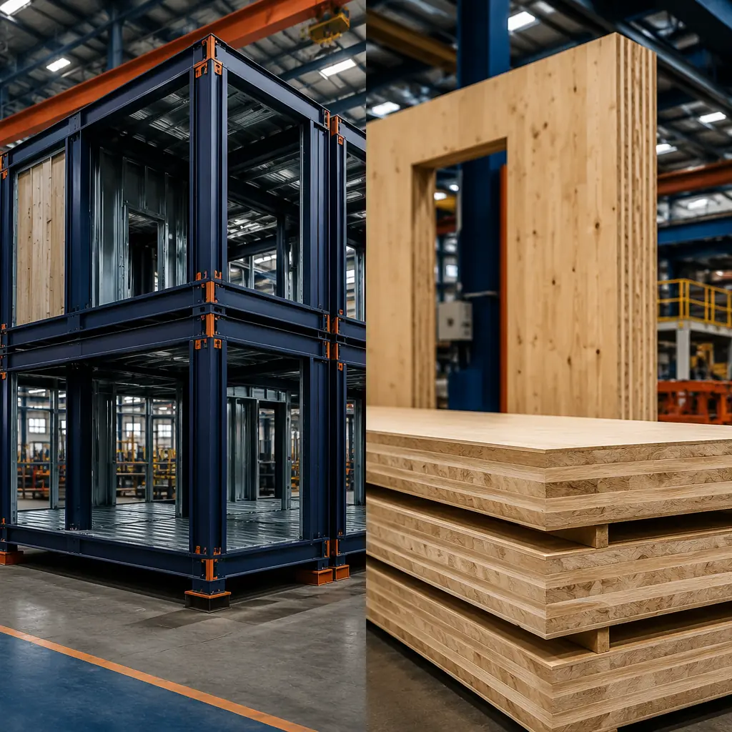 Modular vs CLT Construction — Steel-Frame Prefab vs…