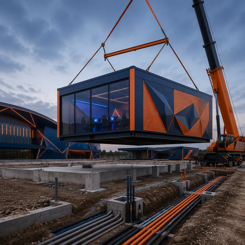 Modular Esports Arenas — Factory-Built Competitive Gaming…