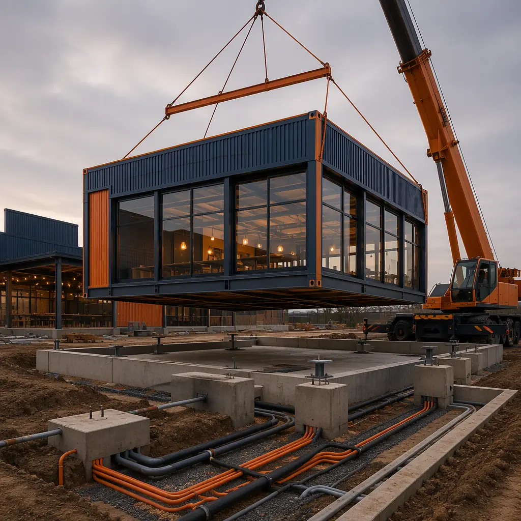 Modular Food Hall Construction — Factory-Built Food Halls…