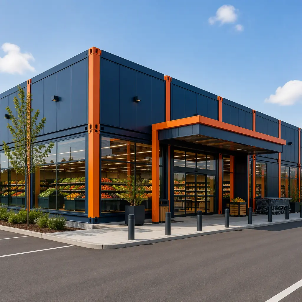 Modular Grocery Store Construction — Prefab Supermarkets 50%
