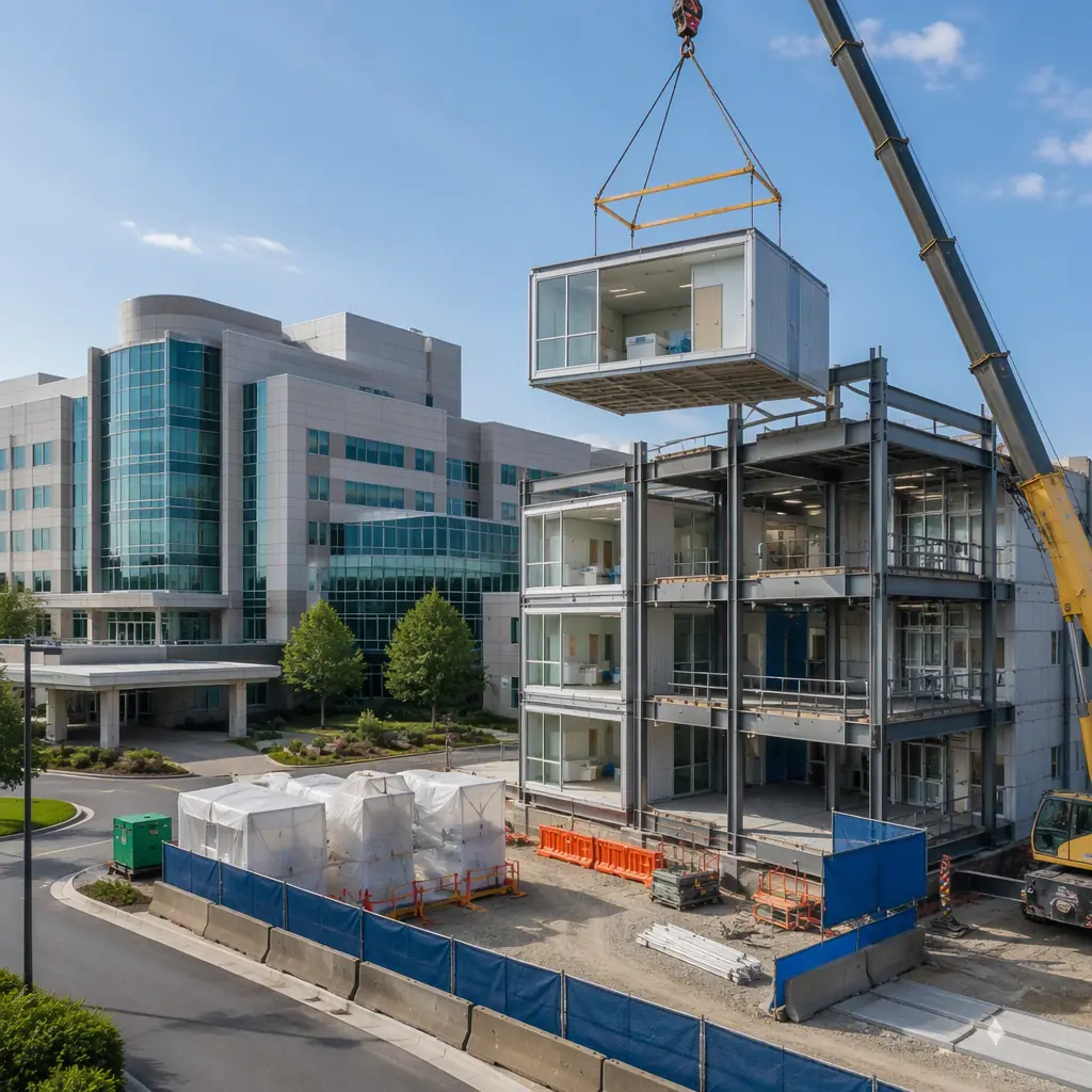 Modular Hospital Wing Expansions — Adding Capacity to Active