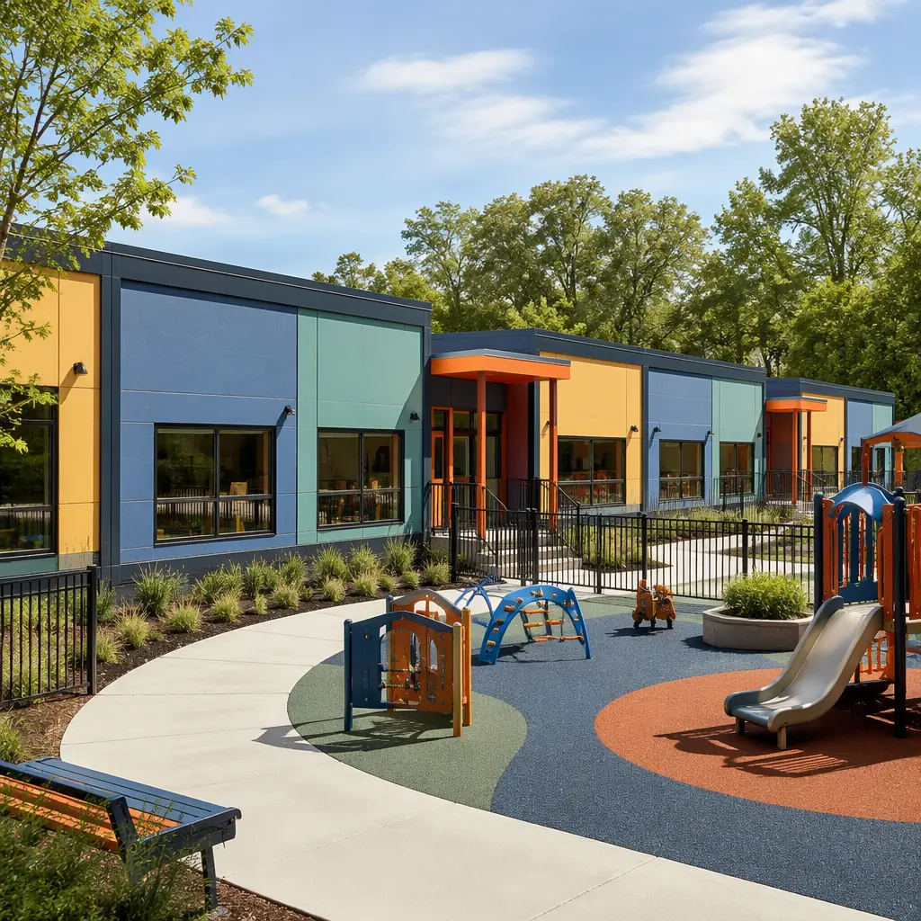 Modular Daycare & Early Childhood Education Centers