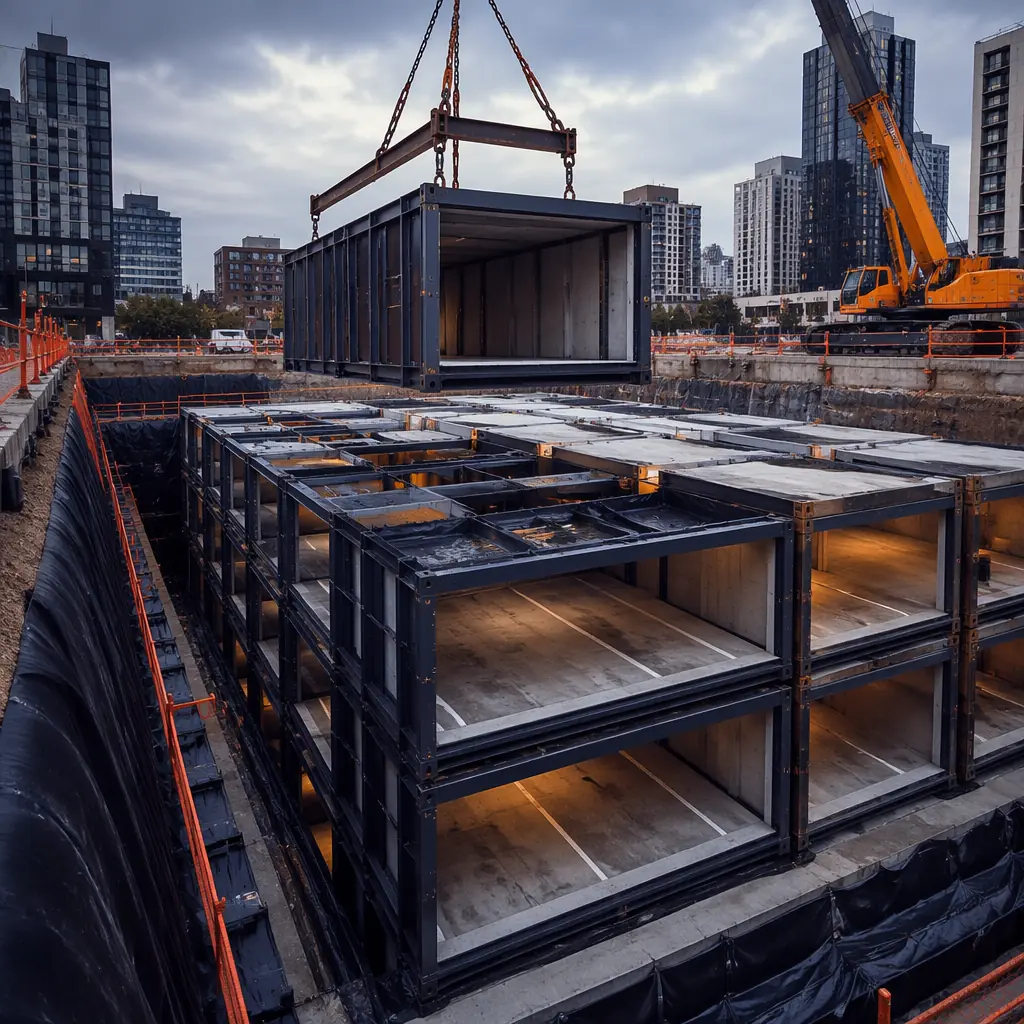 Modular Underground Construction — Basements, Parking…