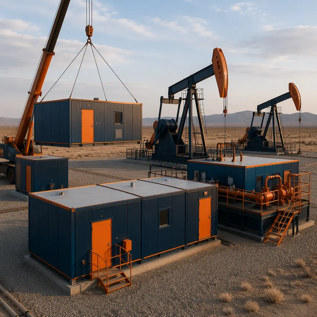 Modular Oilfield Infrastructure — Well Pads, Pump Stations…