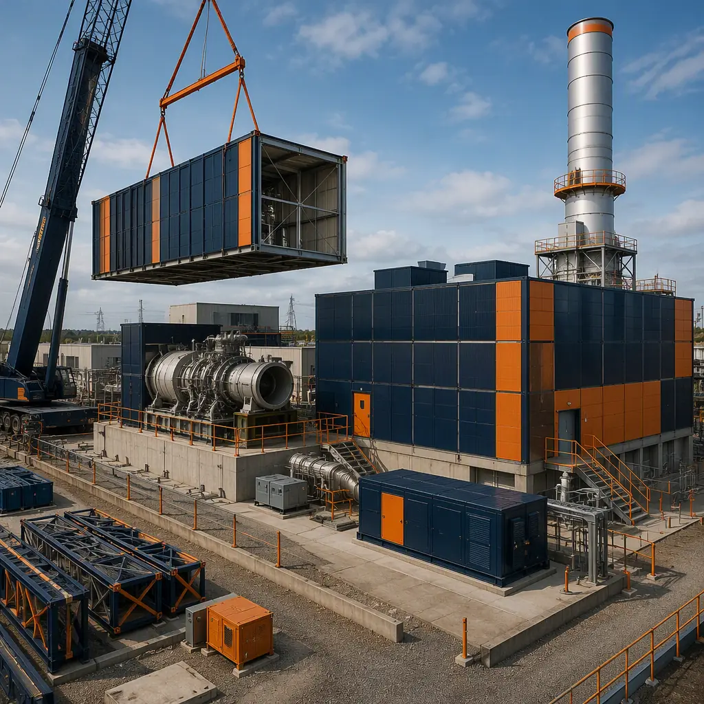 Modular Power Generation & CHP Plants — Factory-Built…