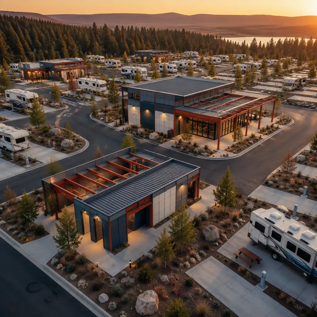 Modular RV Park Construction — Prefab Campground Buildings…