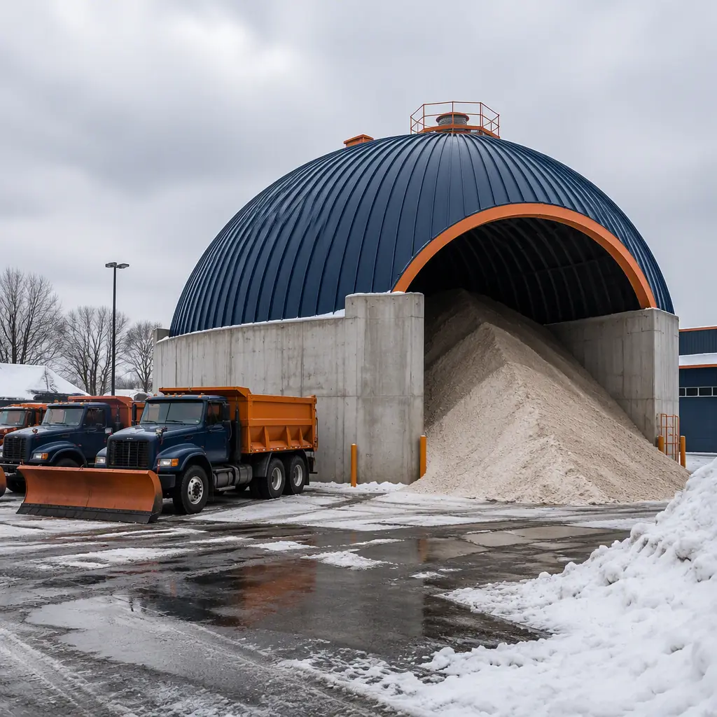 Modular Salt Storage & Winter Maintenance Buildings