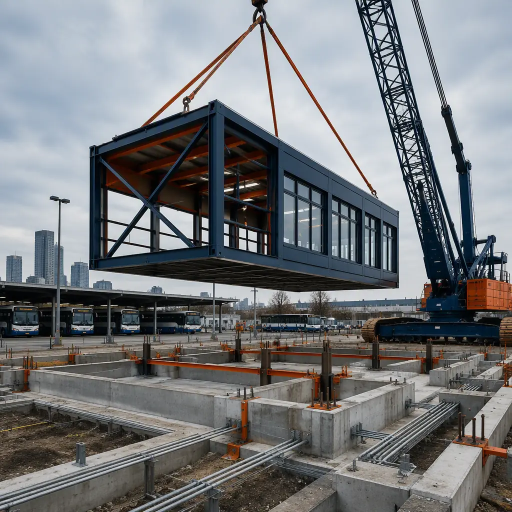 Modular Bus Depots & Transit Facilities — Factory-Built…