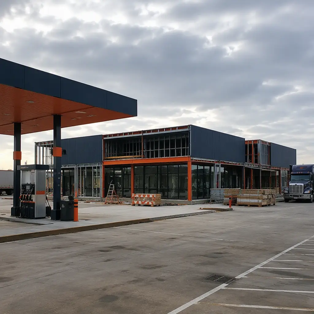 Modular Truck Stops & Travel Plazas — Factory-Built…
