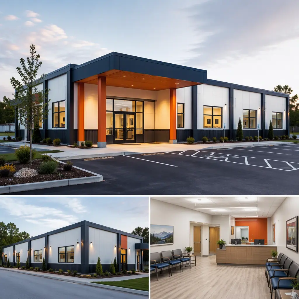 Modular Urgent Care Centers — Build Walk-In Clinics 50%…