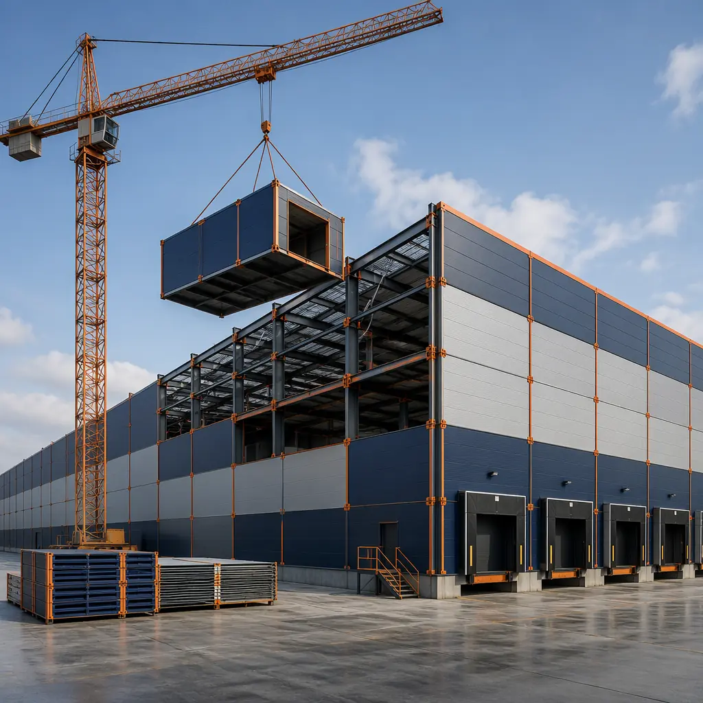 Modular Industrial & Warehouse Construction — Deploy…