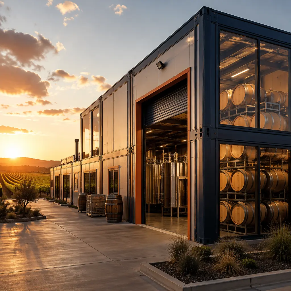 Modular Winery & Craft Beverage Production Facilities