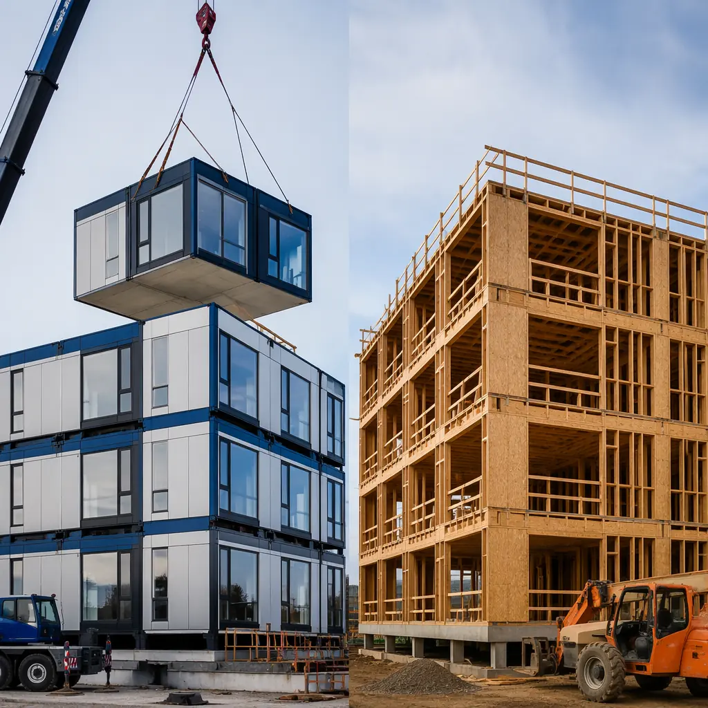 Modular vs Wood-Frame Construction — Comparing Speed, Cost,…